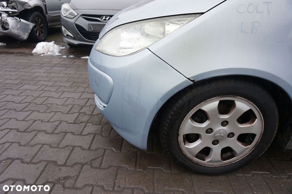 MASKA ZDERZAK BŁOTNIKI LAMPY COLT VI Z30 T42  MITSUBISHI 2004-2008 SREBRNY PRZÓD KOMPLETNY - 23