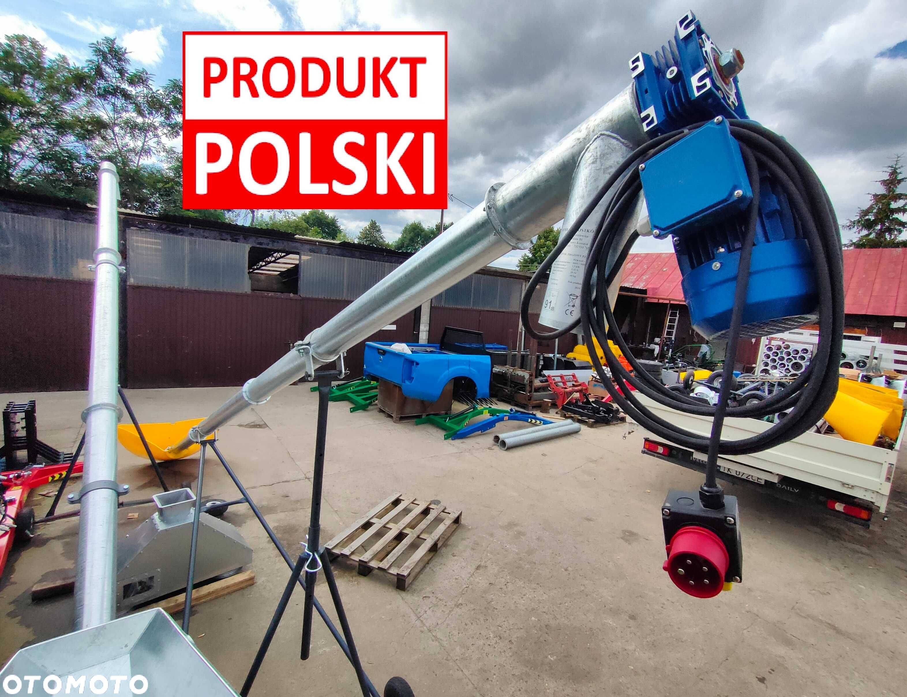 Żmijka do zboża-rura ocynkowana-przenośnik zbożowy 110/140/160/180/220 - 1
