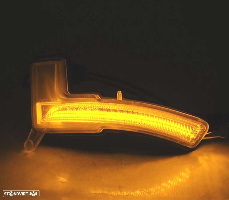 PISCAS ESPELHO RENAULT CLIO IV 16-19 LED DINÁMICOS BRANCO - 3