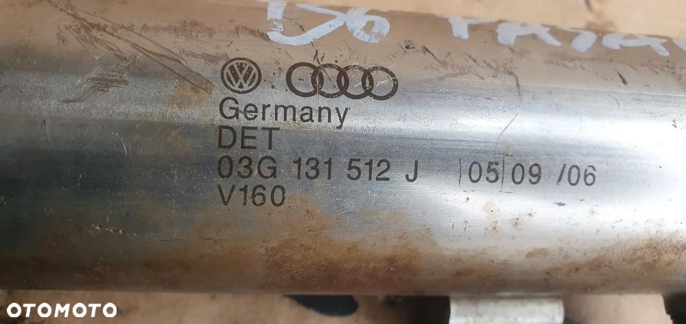 Chłodniczka spalin zawór EGR VW Passat B6 2.0 TDI 03G131512J - 7