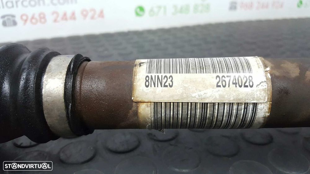 TRANSMISSÃO FRENTE ESQUERDA PEUGEOT 207 CC SPORT - 6