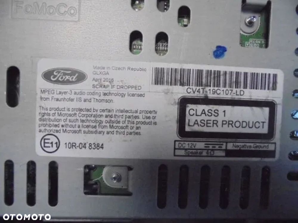 FORD KUGA MK2 2016 NAWIGACJA RADIO KOMPLET KARTA - 8