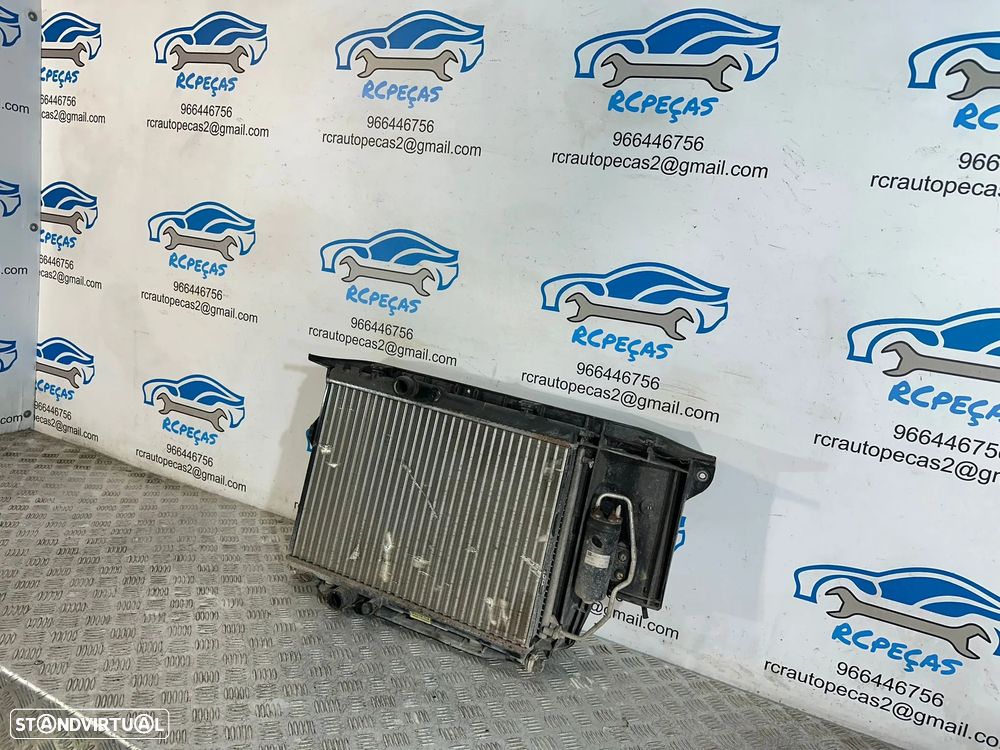 .Conjunto Radiador Termoventilador Original Peugeot 206 Gasolina 2003 - 2007 - 6