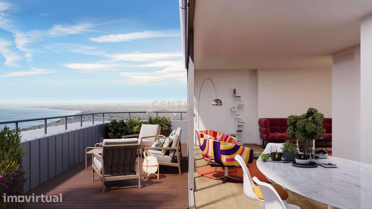 Penthouse T2 no Empreendimento Smooth Restelo - Grande imagem: 2/33