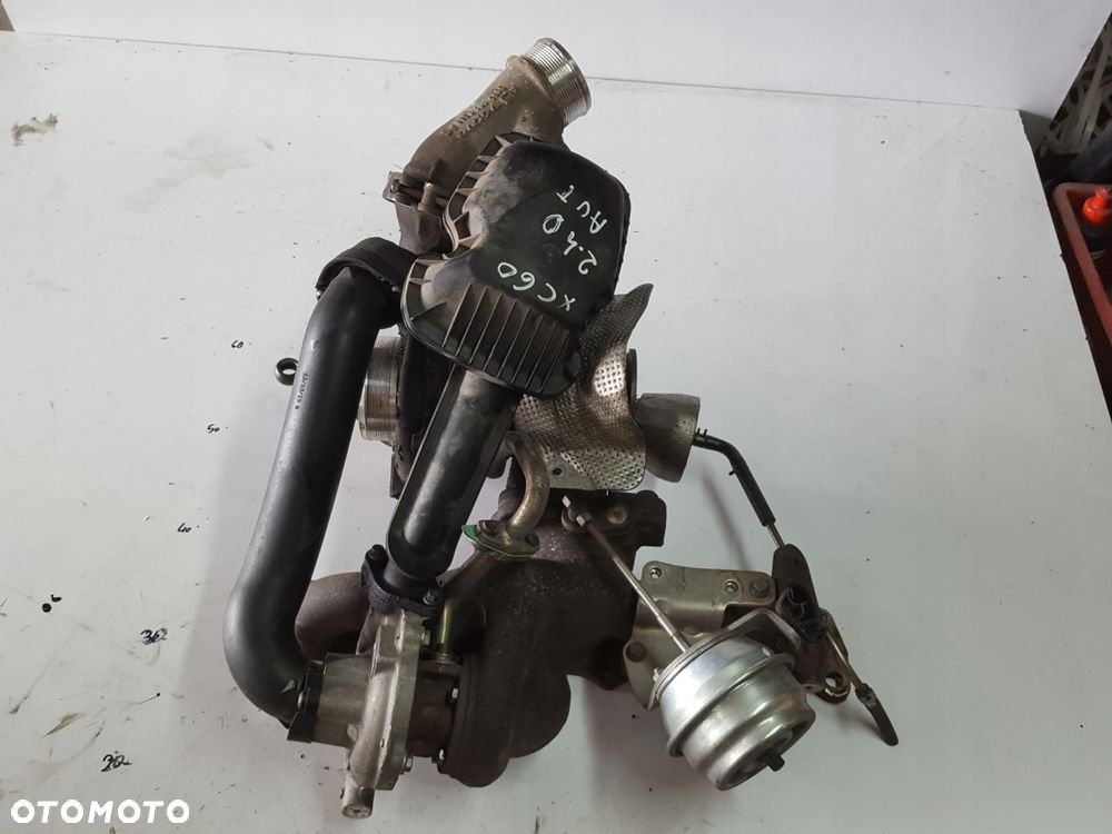 VOLVO XC60 I LIFT 13-17r S80 2.4 D TURBOSPRĘŻARKA TURBINA TURBO BI-TURBO - 1