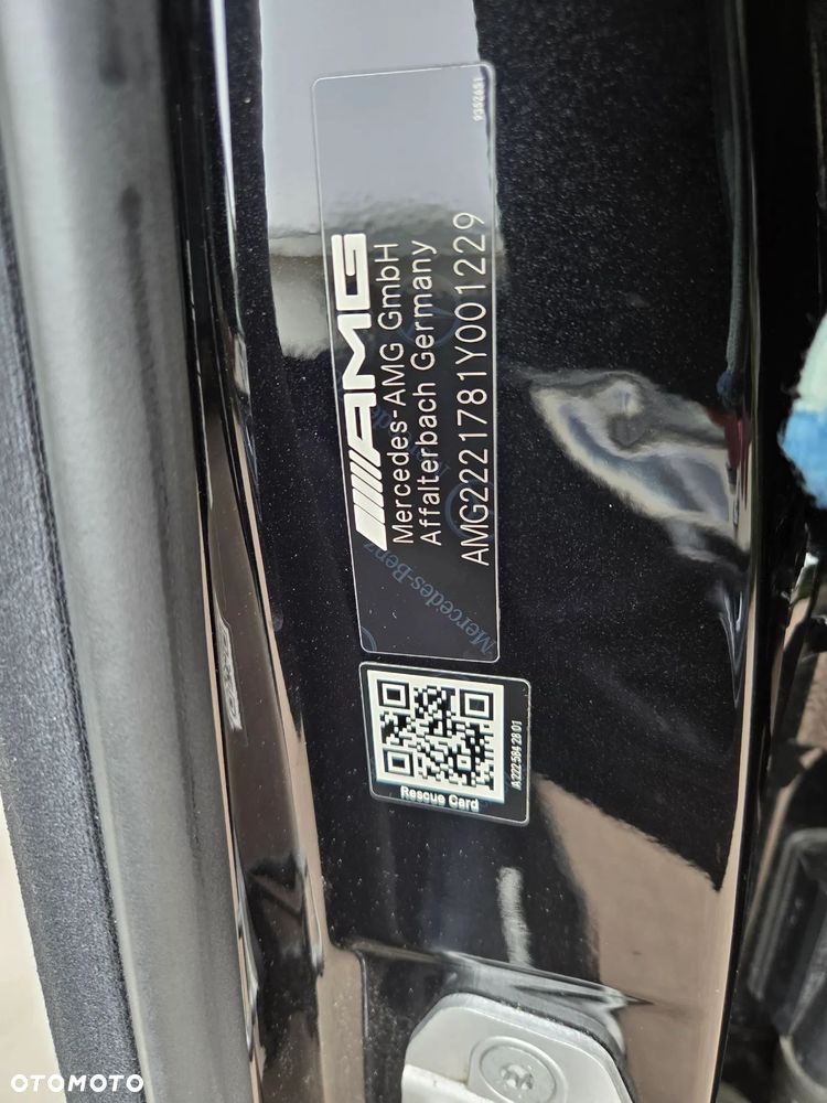 Mercedes-Benz Klasa S 63 AMG L 4Matic AMG Speedshift MCT - 22