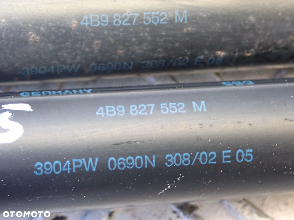 AUDI A6 C5 CZĘŚCI (1)- 4A0857833D, 8E0/1J0864203 B/C/D, 4B9827507M, 4B0823509,4B9827085D, 4B1880204G, DZWIGNIA HAMULCA RĘCZNEGO, 4B9827552M, 4B0823359C, LINKA MASKI, 8L0035501E, 4B0959655P, 8E0909559H, (E8) 67R-016205, 4B0962258N, 8D0422373C, 4B0955453A,  RADIO +PANEL - 16