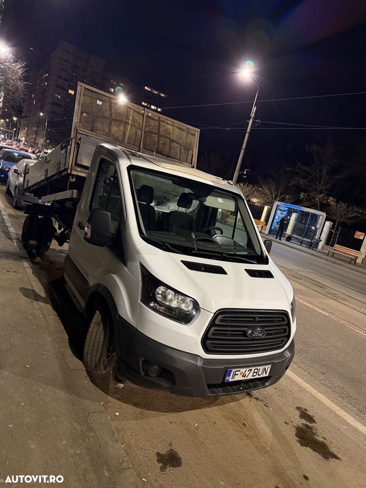 Ford L3 Basculabil Basculare 2019 Punte Dubla Unic Proprietar de noua Km reali Carte service kit distribuție și kit ambreiaj schimbat - 8