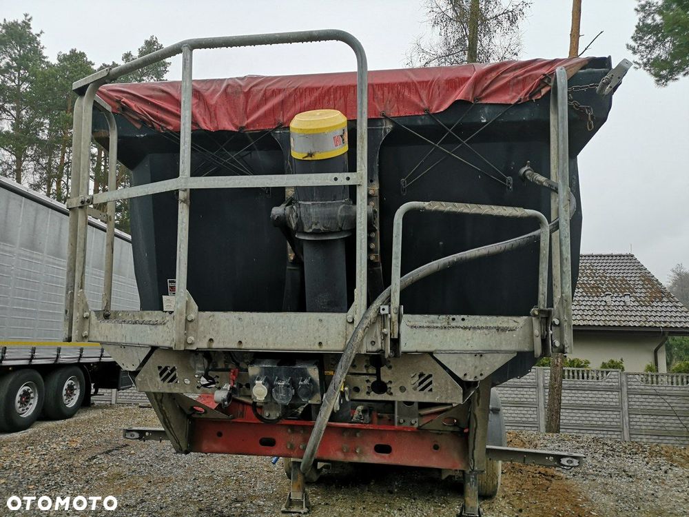 Schwarzmuller Rynna Stalowa 27m3 Oś Podnoszona SAF 2021 Rok Produkcji! - 5