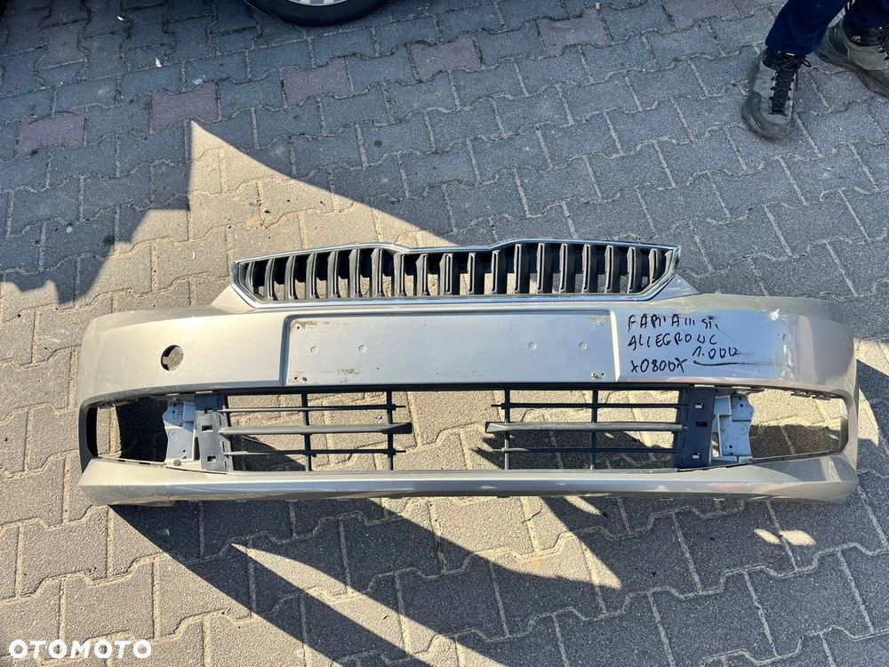 Zderzak Przód Skoda Fabia 3 III Przed Lift 2014-2018r - 1