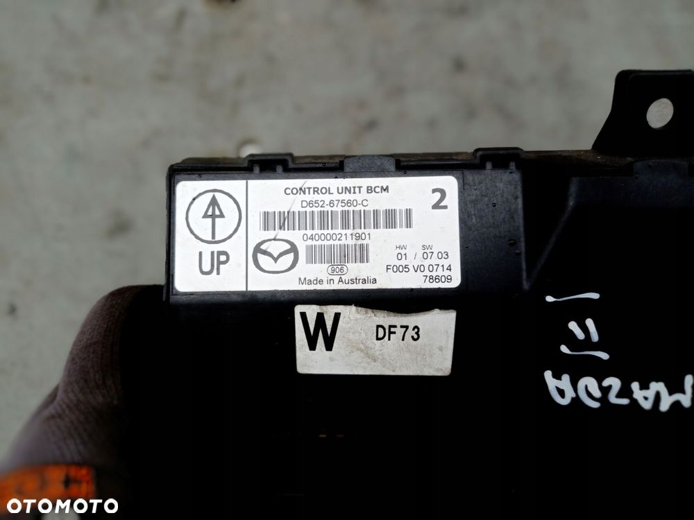 moduł bsi mazda 2 de 07-14 d652-67560c - 2