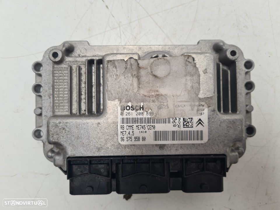 CITROEN C4 1.6 16V 2013 | CENTRALINA - BOSCH | Ref: 96 575 958 80 - 0 261 208 899; - 2
