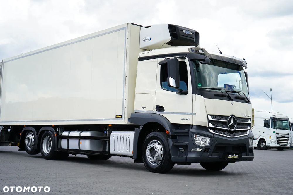 Mercedes-Benz ACTROS / 2540 / ACC / E 6 / ZESTAW PRZEJAZDOWY / CHŁODNIA + WINDA / 38 PALET - 35