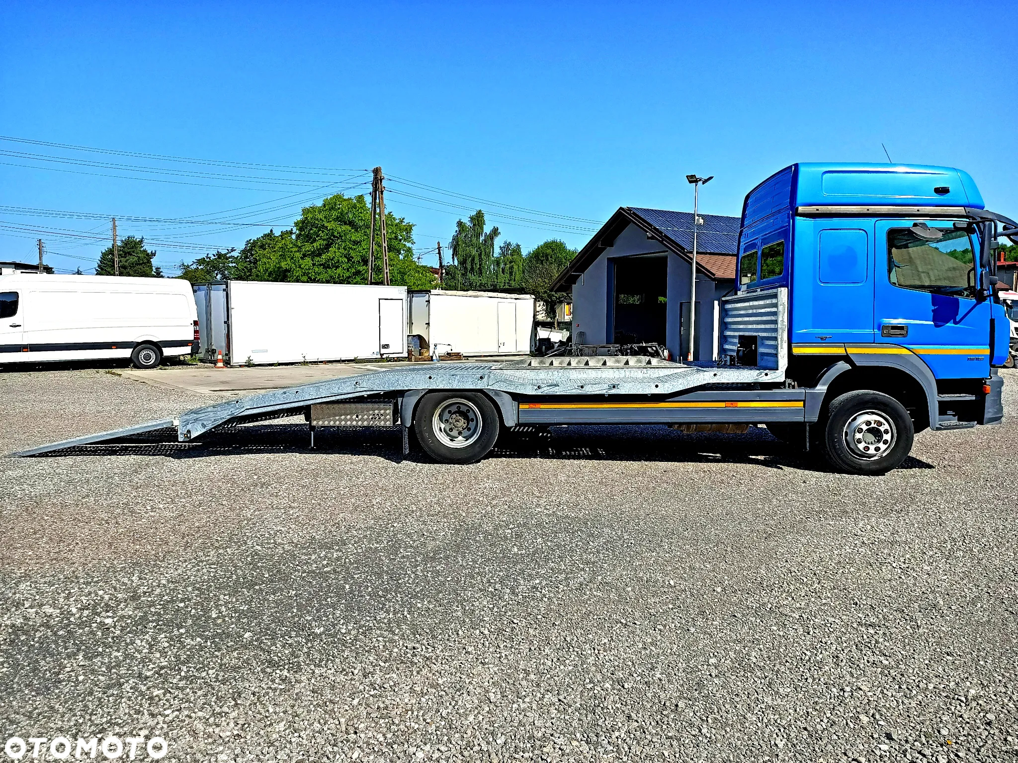Mercedes-Benz Atego 1518l 4x2 Pomoc Drogowa Laweta Nowa Zabudowa - 13