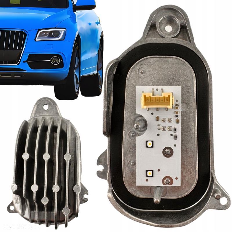 Moduł świateł dziennych LED Jeż DRL do lewej lampy Audi Q5 LIFT 8R0941475B - 1