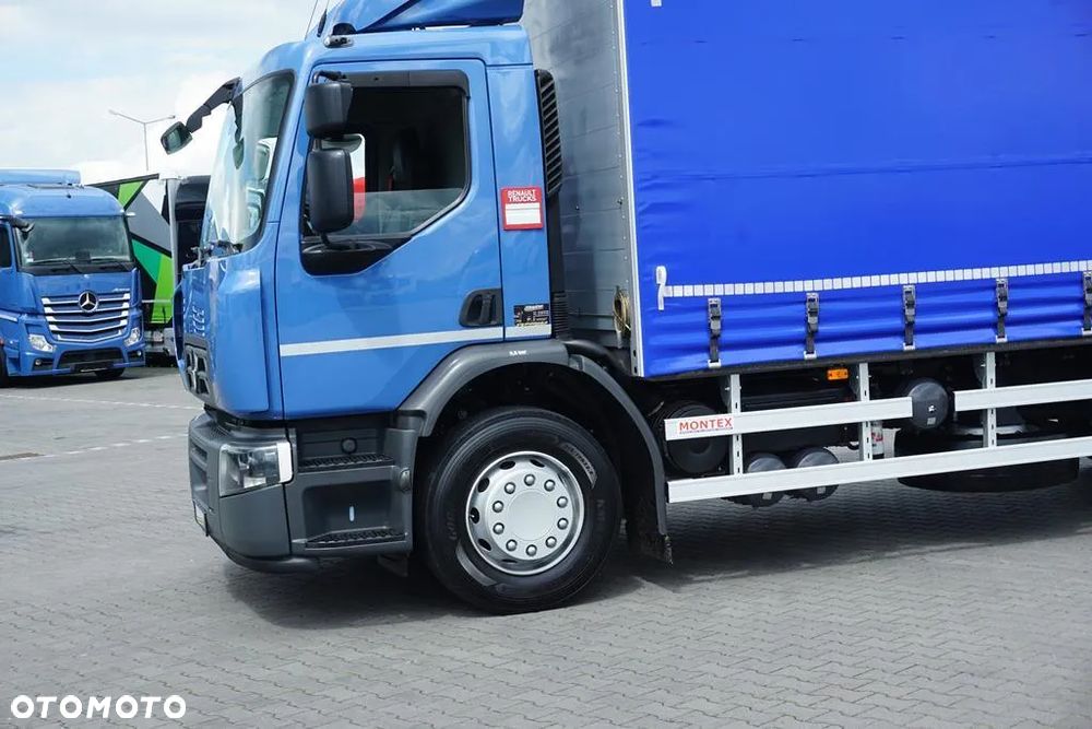 Renault / D 320 / EURO 6 / FIRANKA + WINDA / 21 PALET / ŁAD. 16 530 KG - 18
