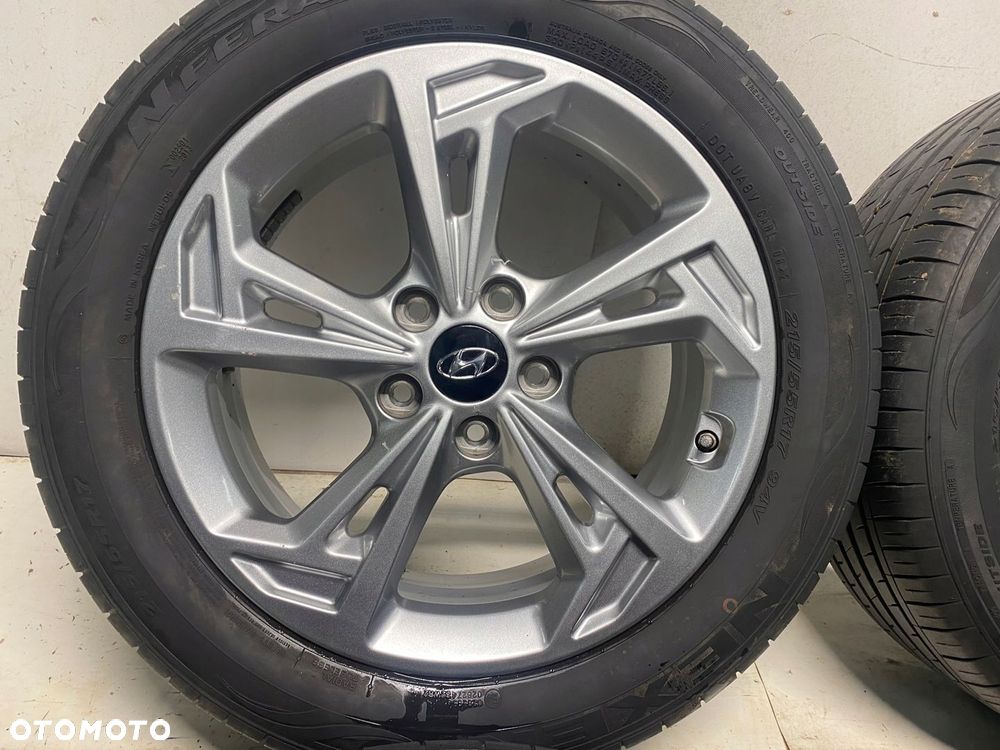 KOŁA FELGI OPONY 215/55R17 HYUNDAI KONA 7JX17 ET50 LATO - 4