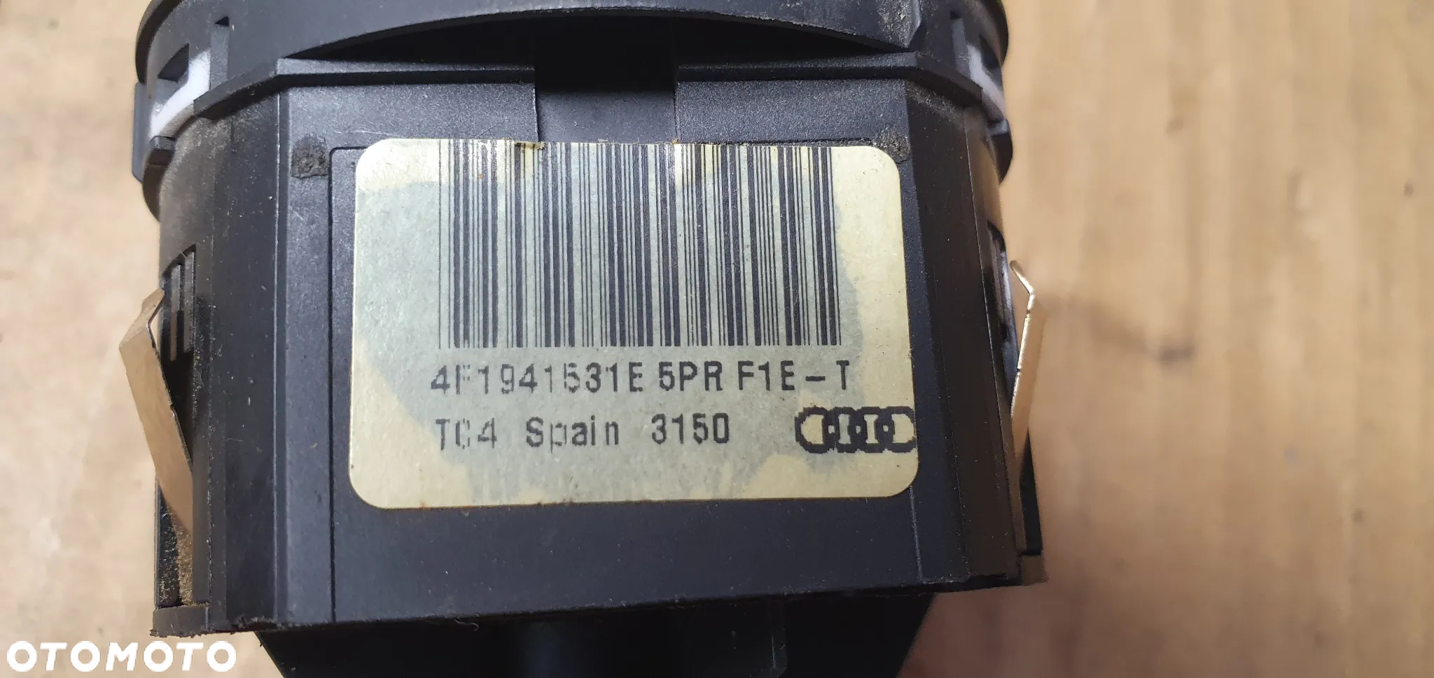Przełącznik włącznik świateł Audi A6 C6 Lift 4F1941531E - 6