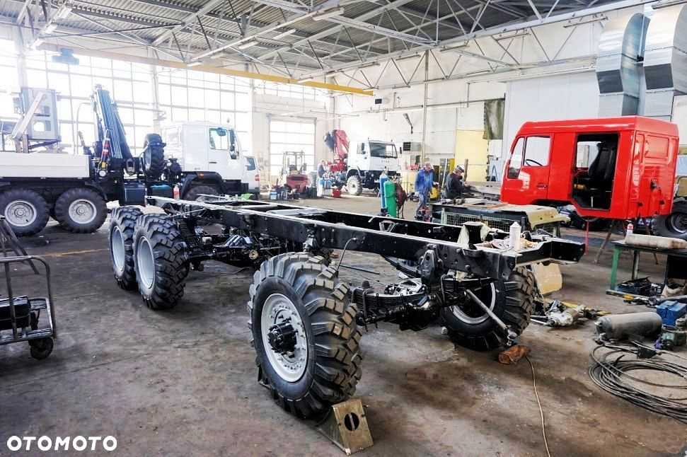 Star MAN 266 6x6 HDS DŹWIG ŻURAW HMF 2220 K5 ENERGETYKA 8 TON bez Gwarancdji KOSZ - 26