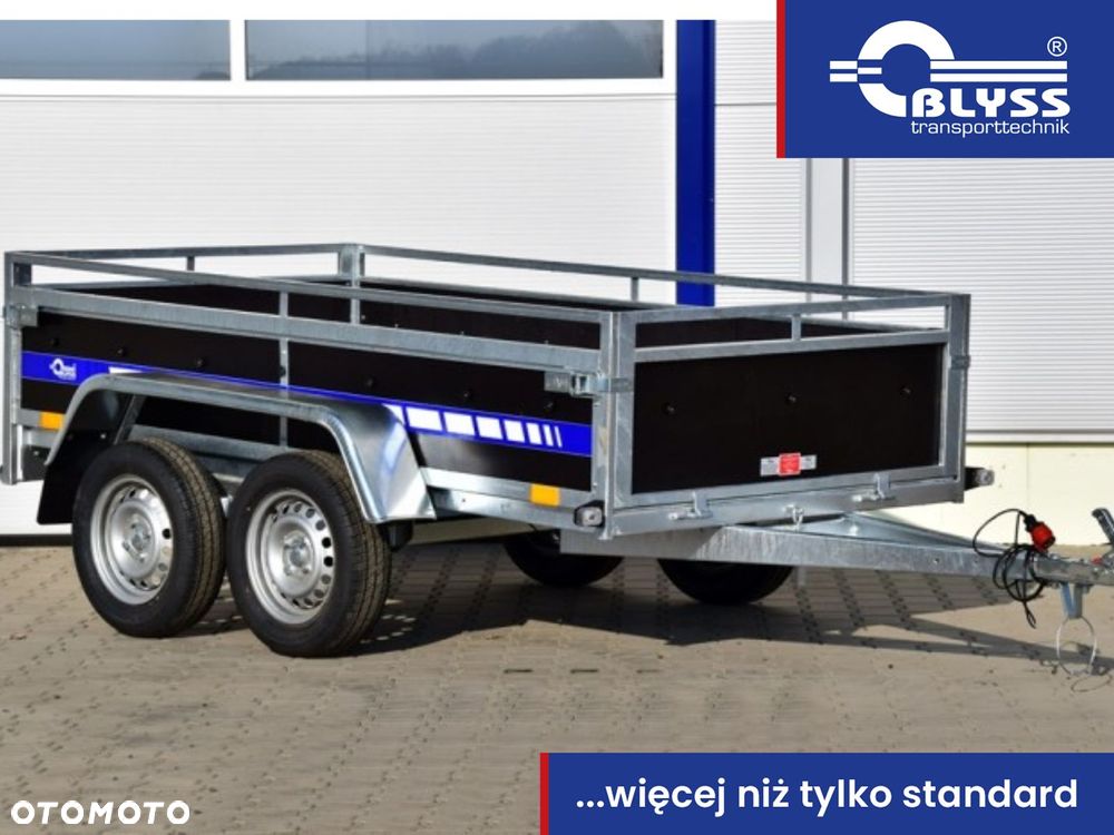 Blyss PRZYCZEPKA MOCNA  TANDEM 2 OSIE BLYSS 250x130x50 dmc 750 kg - 2