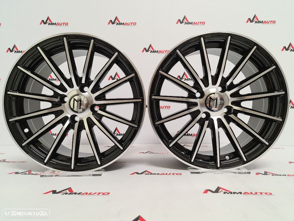 Jantes look Vossen VFS Preto Polido 15 - 1