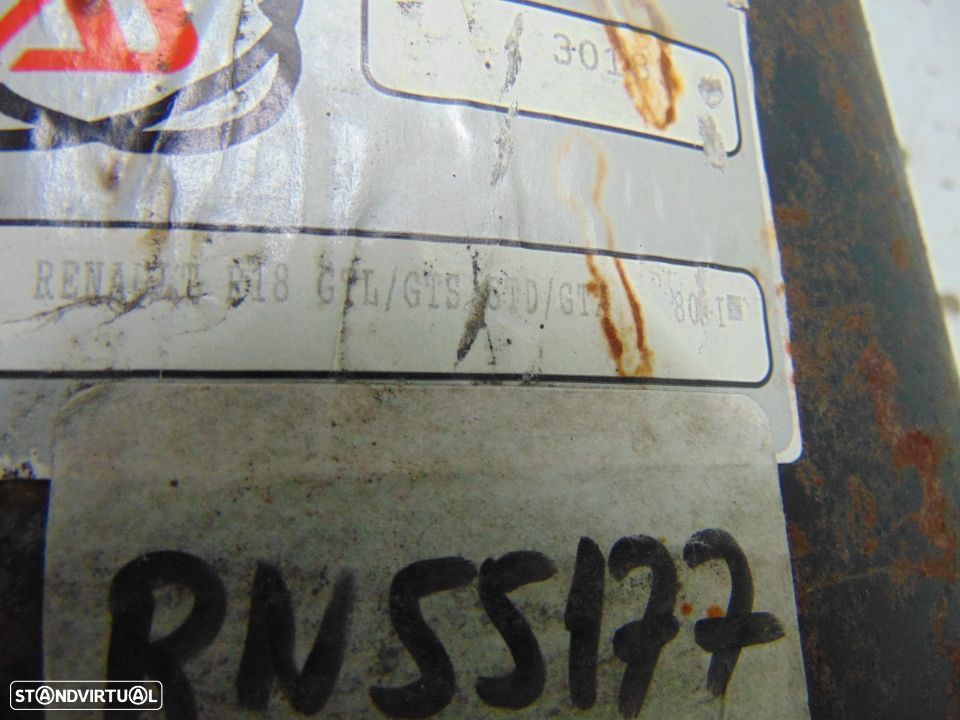 Renault 18 gts,gtl,gtd panela de escape - 4