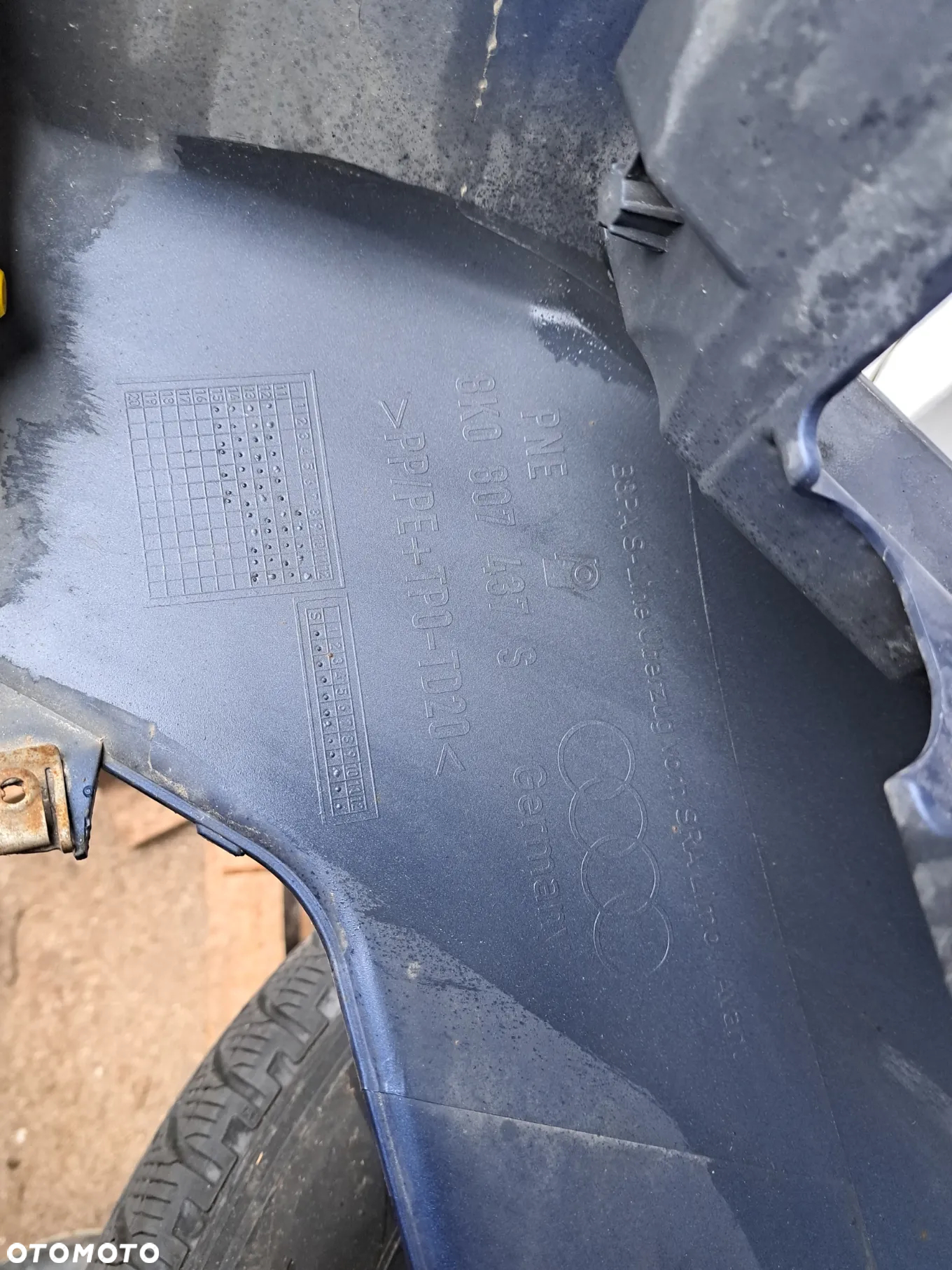 Zderzak przód przedni Audi A4 A-4 B8 Lift S-Line PDC 8K0807437S 8K0807550E 8K0807611B 8K0807233G - 18