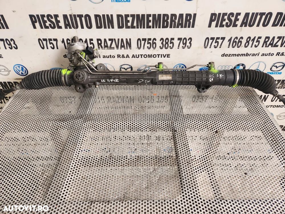 Caseta Directie Audi A6 F4 C6 An 2004-2005-2006-2007-2008 Cod 4F Volan Stanga Europa - Dezmembrari - 2