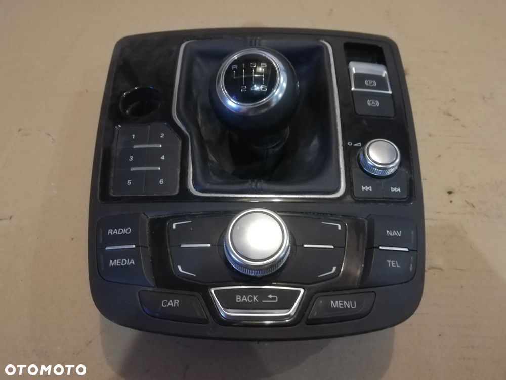 AUDI A6 C7 panel sterowania mmi + gałka mieszek komplet 4G2919710B