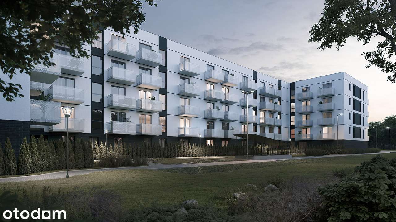 2-pokojowy apartament inwestycyjny 36m2 + balkon