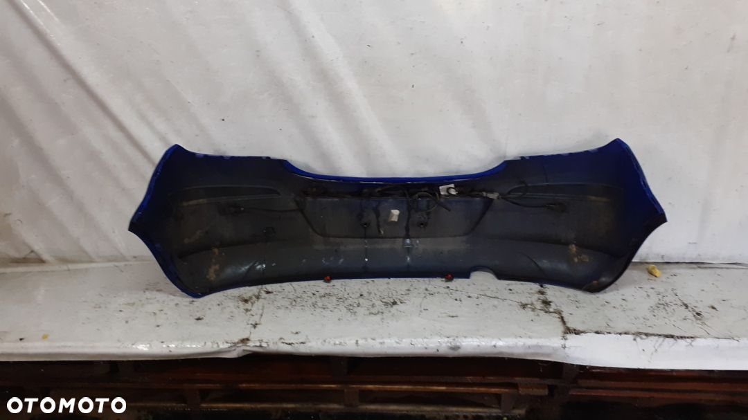 + ZDERZAK TYŁ TYLNY DO OPEL CORSA D NIEBIESKI 3D 3 DRZWI HB - 5