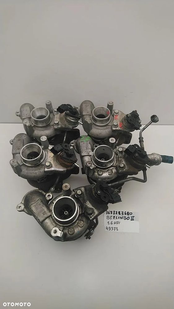 TURBINA 1.6 HDI 75KM 90KM 92KM 95KM BERLINGO II 9673283680 49373 - 6