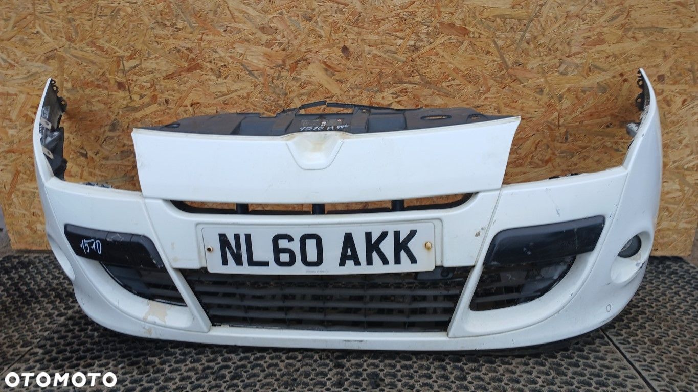 RENAULT MEGANE III CABRIO ZDERZAK PRZÓD OV369 HALOGEN  PDC - 1
