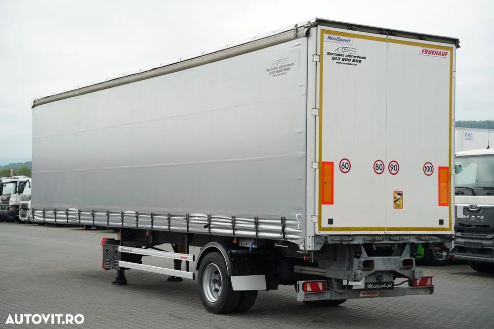 Fruehauf / CORTINĂ / PUNTE DE DIRECȚIE / DUBLU / CUȘURI DE CĂRUCĂ / PODEA REZISTENTĂ - 5
