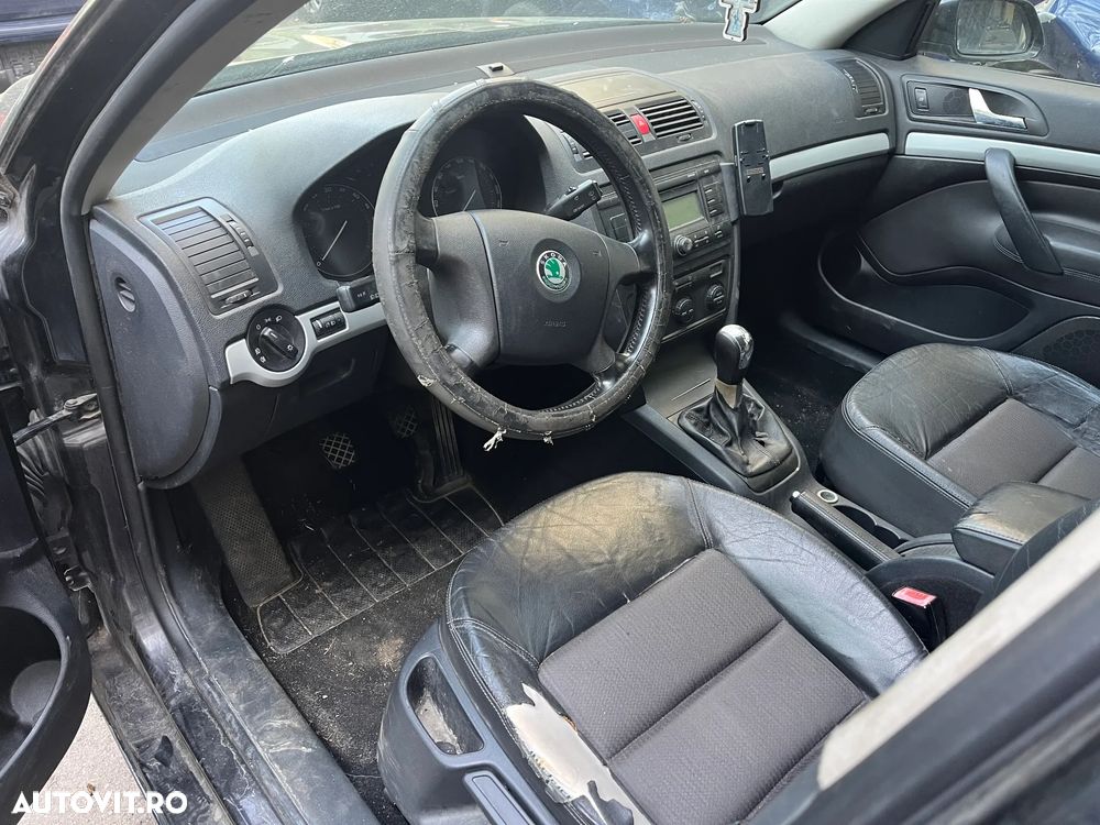 Dezmembrez Skoda Octavia 2 break 2007 negru 2.0 TDI cod BKD - 5