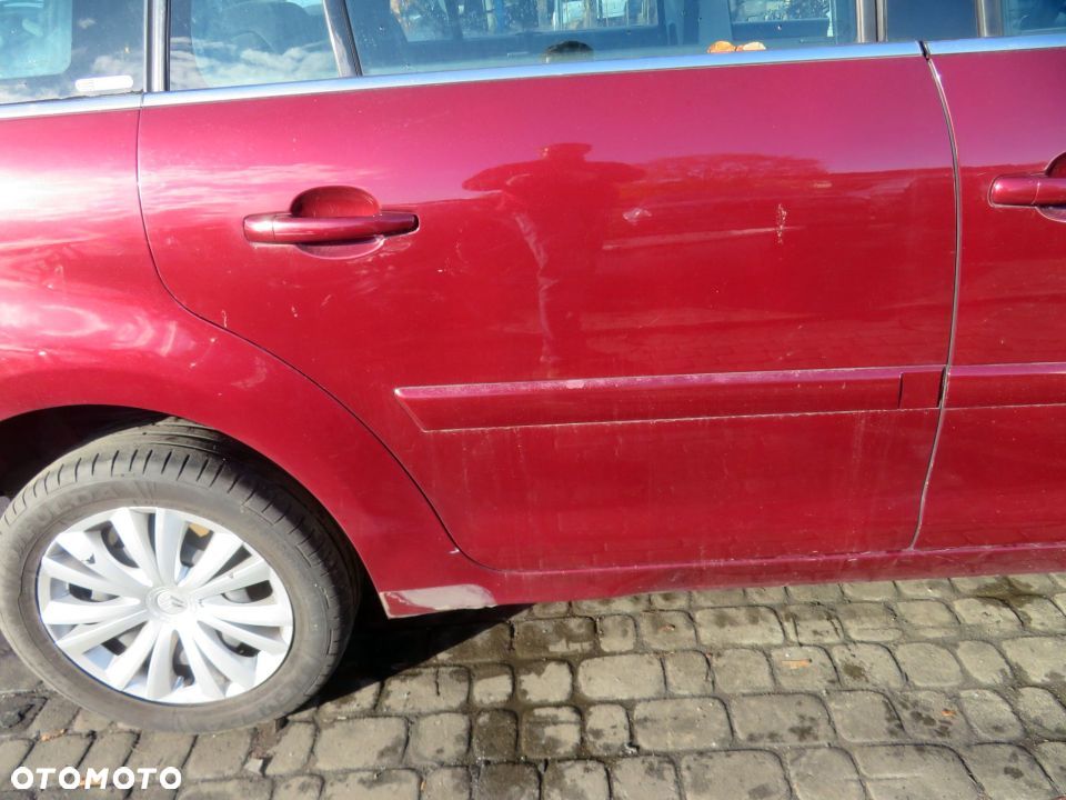 DRZWI TYLNE PRAWE C4 GRAND PICASSO I KHLD 9008P6 9008S8 CZERWONY BURLAT CITROEN 2006-2010 - 3
