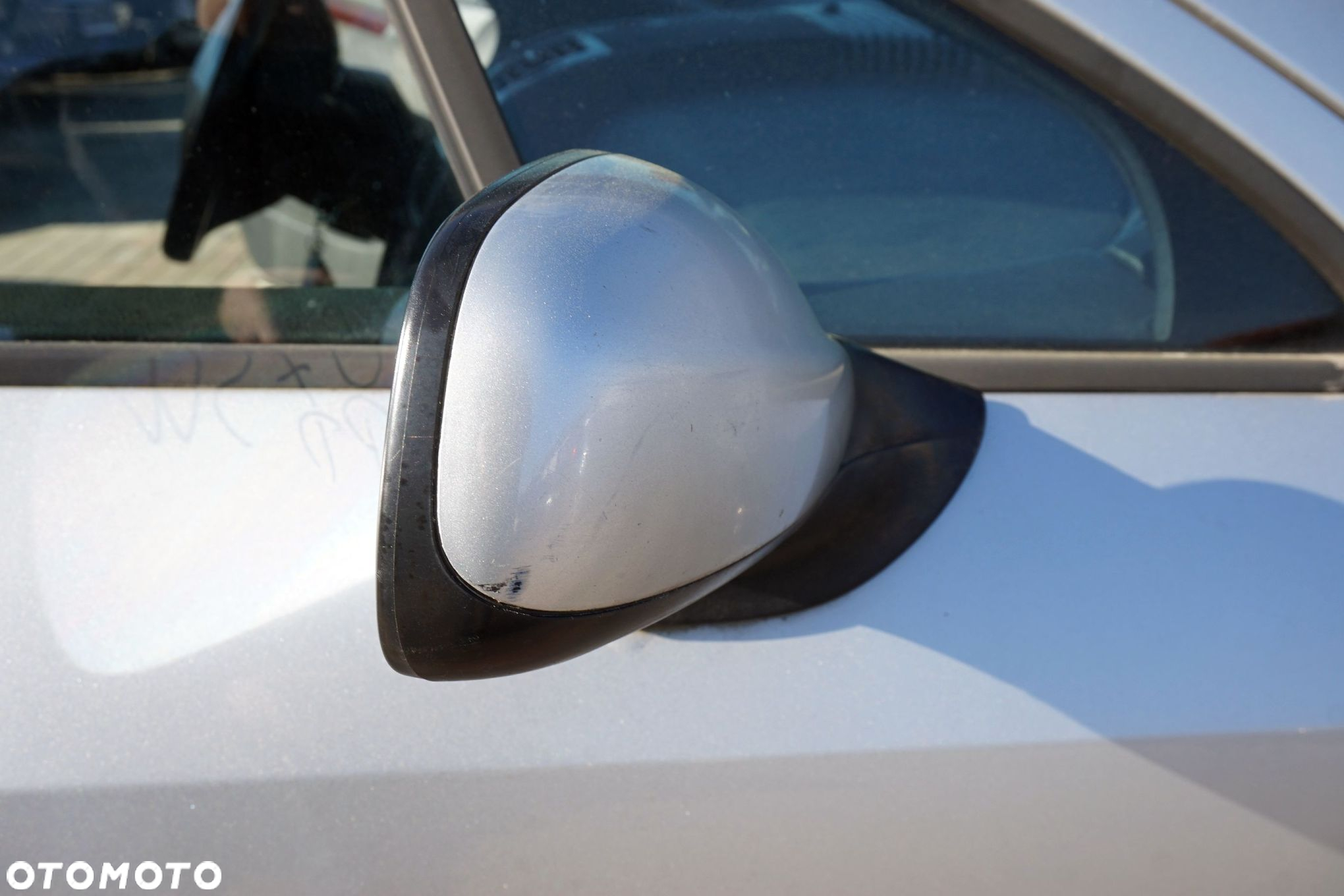 LUSTERKO ELEKTRYCZNE PRAWE 407 SW EZRC SKŁADANE EL EU SREBRNY PEUGEOT 2004-2007 - 2