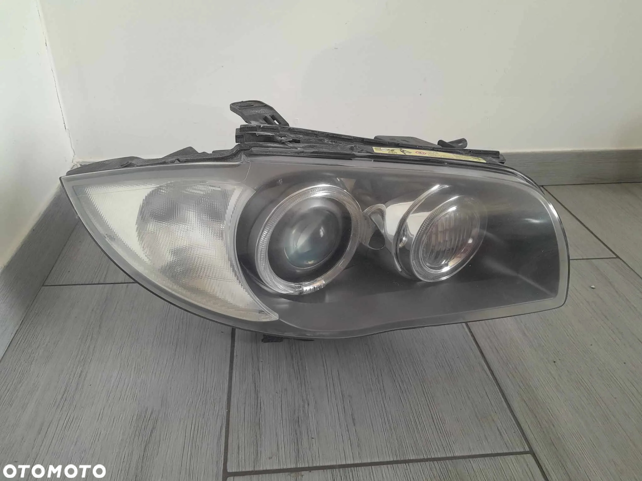 LAMPA PRAWA PRZEDNIA PRZÓD BMW E87 E81 E88 07- LCI LIFT XENON SKRĘTNY 7181282 - 2