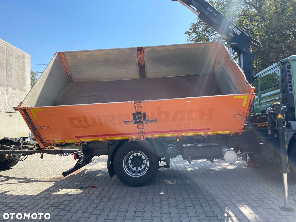 MAN TGM 18.290/HDS HIAB 122DS-3 DUO/WYWROTKA 3-STRONNA/SKŁADANY W Z - 30