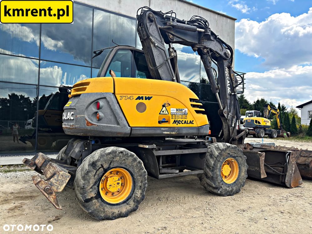 Mecalac 714 MW KOPARKA KOŁOWA 2010R. | CAT LIEBHERR 313 315 312 JCB JS 145 - 19