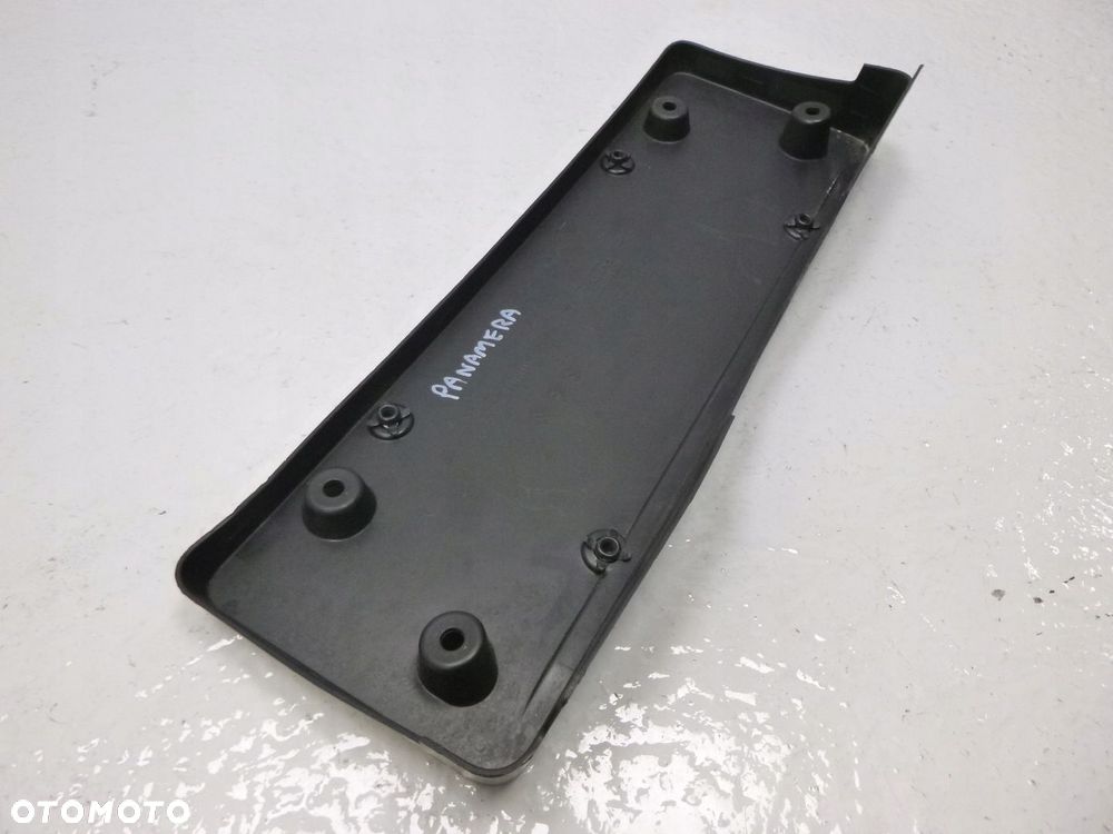 PORSCHE PANAMERA RAMKA MOCOWANIE TABLICY PODKŁADKA LOGOWANE ORYGINAŁ - 8