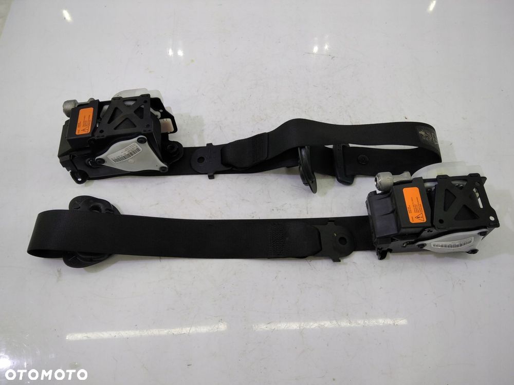 BMW E70 X5 TYLNE PASY NAPINACZE USA KOMPLET 717196708 717196808 - 1