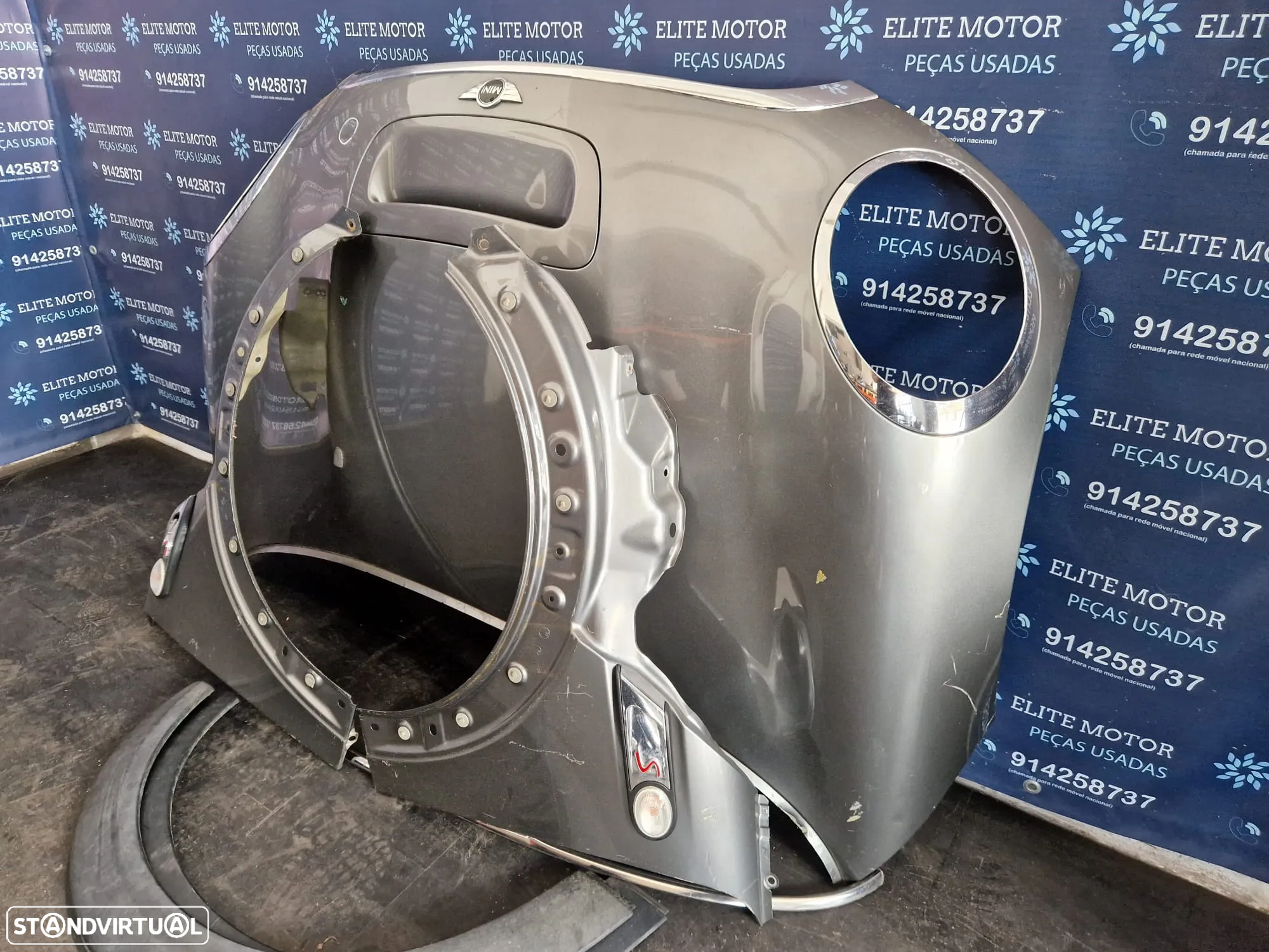 Frente completa usada MINI COOPER S R56 XENON R55 R57 capot parachoques oticas guardalamas - 11