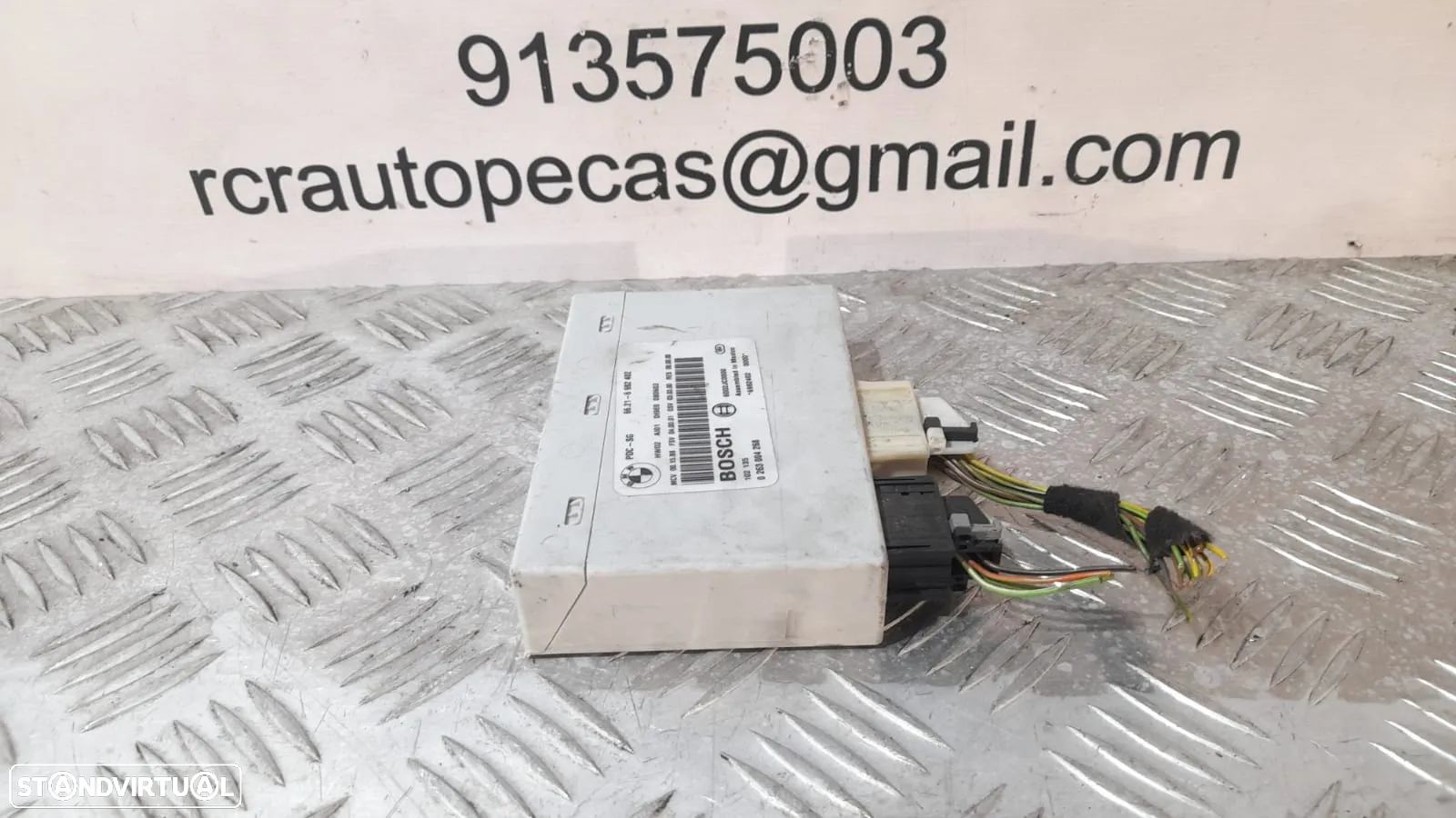CENTRALINA ESTACIONAMENTO BMW SERIE 3 E90 SEDAN 66216982402 6982402 0263004268 BOSCH PARKING PARQUE SENSORES SERIE 3 E91 E92 COUPE E93 CABRIO SERIE 1 E87 E81 E82 COUPE E88 CABRIO X1 E84 - 4