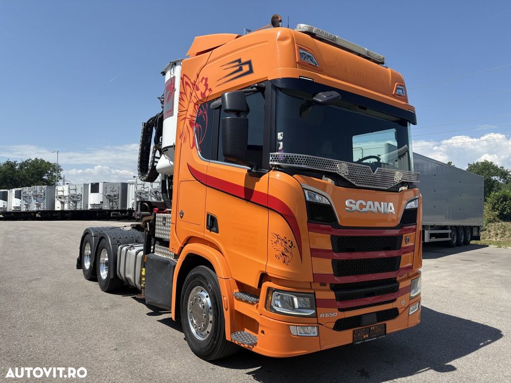 Scania R650, V8, Macara Penz 15Z950, Retarder, Factura externa - 1