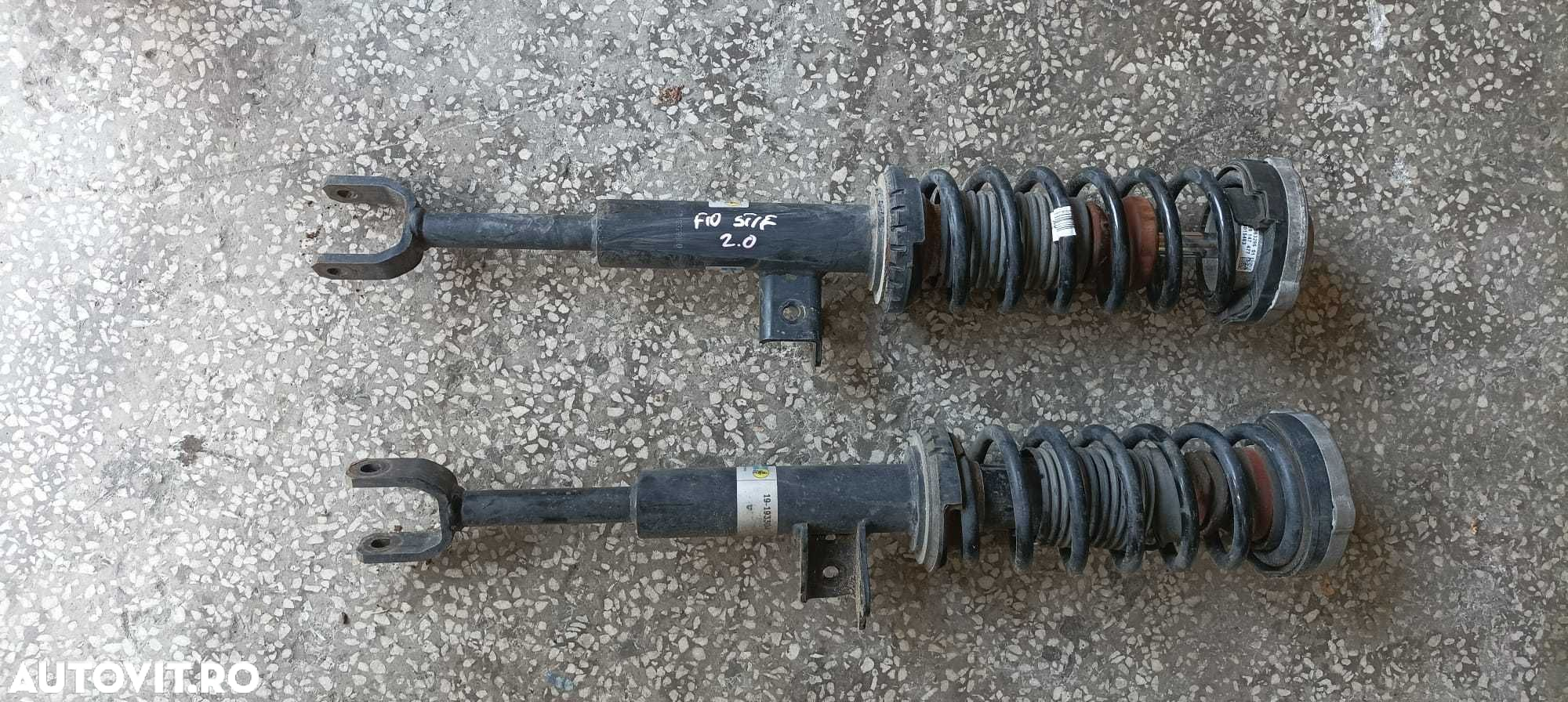 Set amortizoare fata cu arc si flansa BMW seria 5 F10 F11 - 4