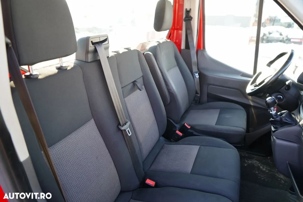 Ford TRANSIT 350 / PLATFORMĂ / MANUALĂ / 3 LOCURI / MASĂ NETĂ 3500 KG / - 28