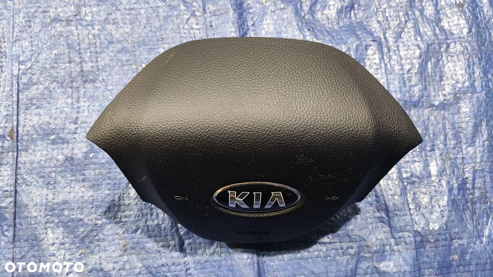 KIEROWNICA MULTIFUNKCYJNA SKÓRA CZARNA KOMPLETNA PODUSZKA AIRBAG KIEROWCY KIA PICANTO II 2 - 14