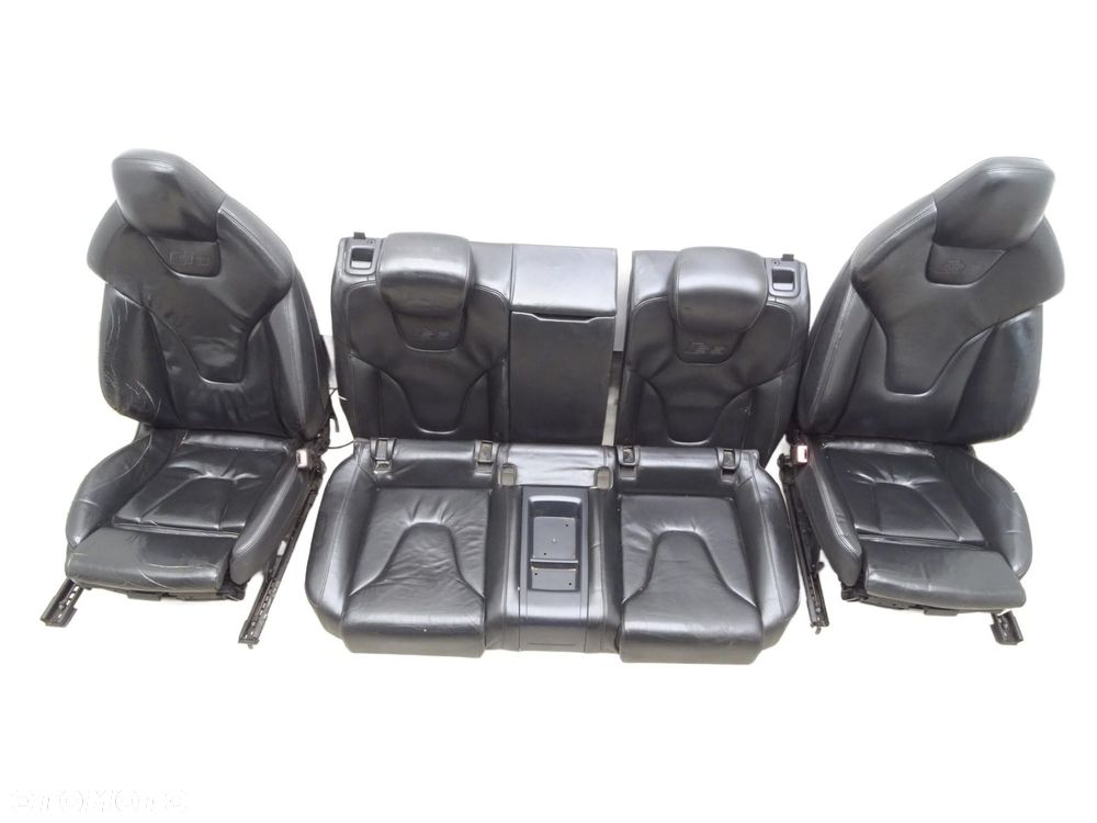 Komplet foteli przód kanapa tył tylna kubełki 8t0881105e audi s5 8t coupe - 1