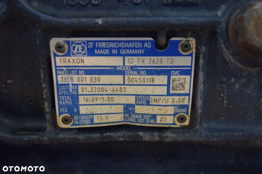 SKRZYNIA BIEGÓW MAN TGS TRAXON 12TX2620TD - 5